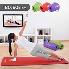 Load image into Gallery viewer, Fitnessmatte1.0rot180x60
