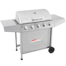 Load image into Gallery viewer, BBQ Gasgrill 5 DE/CH/ÖS silber
