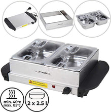 Load image into Gallery viewer, Buffet Wärmer-2x2.5L 2er set
