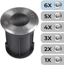 Load image into Gallery viewer, Ground Light Round 6er
