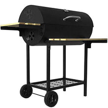 Load image into Gallery viewer, Holzkohlegrill aus Stahl, Schwarz
