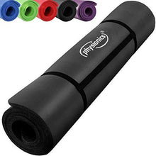 Load image into Gallery viewer, Fitnessmatte1.5schwarz180x60
