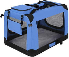 Load image into Gallery viewer, Hundetransportbox Blau Große: L
