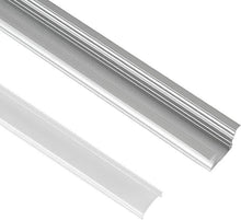 Load image into Gallery viewer, Aluminiumprofil für LED-Streifen LED Strip Aluprofil Set Schiene Alu Profil Aluminium Streifen Pro

