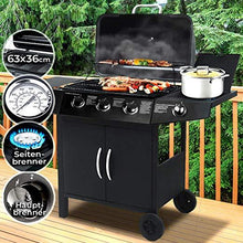 Load image into Gallery viewer, BBQ Gasgrill 3+1 DE/CH/ÖS
