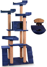 Load image into Gallery viewer, Kratzbaum mittelgroß Model JCKBM551-023Bl/4 Blau
