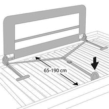 Load image into Gallery viewer, Kinder Bettgitter Blau 150cm
