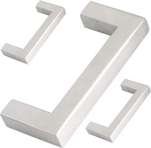 Load image into Gallery viewer, Möbelgriff-Edelstahl gebuerstet-64mm 3er Set
