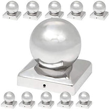 Load image into Gallery viewer, Pfostenkappen Edelstahl 101mm 11er Set
