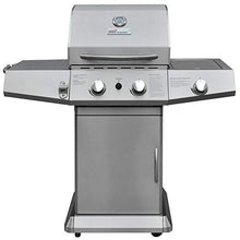 Load image into Gallery viewer, Edelstahl BBQ Gasgrill 2 + 1 DE/CH/ÖS

