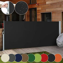 Load image into Gallery viewer, Seitenmarkise 160x300cm Schwarz
