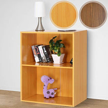 Load image into Gallery viewer, 2 Schichten Bücheregal(buche)
