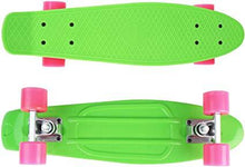 Load image into Gallery viewer, Retro-Skateboard aus Kunststoff-gruen
