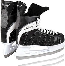 Load image into Gallery viewer, Eishockey Schlittschuhe 45 scharz-weiss-rot
