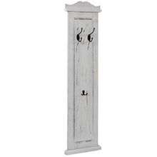 Load image into Gallery viewer, Flurgarderobe mit 3 Haken Weiss 2er
