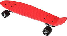 Load image into Gallery viewer, Retro-Skateboard aus Kunststoff-rot
