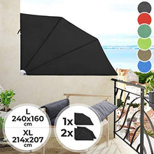 Load image into Gallery viewer, Balkonfaecher 160x240cm 2er Set
