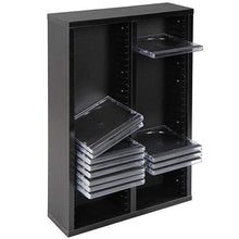 Load image into Gallery viewer, CD-Regal 60 CDs Schwarz
