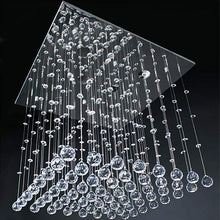 Load image into Gallery viewer, Kristall Deckenleuchte 60x60cm

