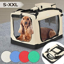 Load image into Gallery viewer, Hundetransportbox Beige Große: XL
