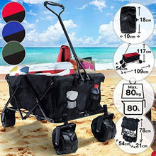 Load image into Gallery viewer, Bollerwagen max. 80kg, Grün
