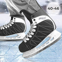Load image into Gallery viewer, Men's skates 44 schwarz-weiss

