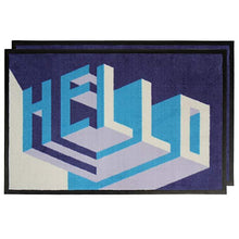 Load image into Gallery viewer, Fussmatte-Hallo-60x90, 2er Set
