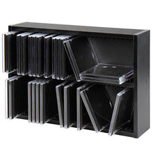 Load image into Gallery viewer, CD-Regal 60 CDs Schwarz
