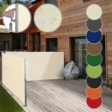 Load image into Gallery viewer, Doppel Seitenmarkise 160x600cm Beige
