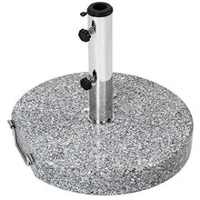 Load image into Gallery viewer, Schirmstaender, rund, 30kg, 45cm, G+R
