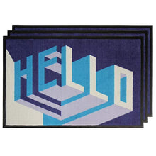Load image into Gallery viewer, Fussmatte-Hallo-40x60, 3er Set
