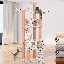 Load image into Gallery viewer, Cat Tree (Beige paw)
