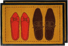 Load image into Gallery viewer, Fussmatte-Schuhe-60x90, 2er Set
