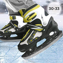 Load image into Gallery viewer, einstellbar Eishockey Schlittschuh 30-33
