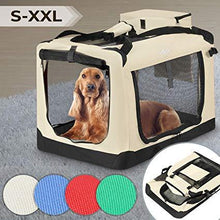 Load image into Gallery viewer, Hundetransportbox Beige Große: XXL
