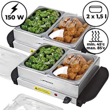 Load image into Gallery viewer, Buffet Wärmer-2x1.5L 2er set
