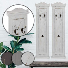 Load image into Gallery viewer, Flurgarderobe mit 3 Haken Weiss 2er
