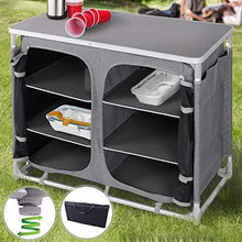 Load image into Gallery viewer, Camping kitchen 97x78x47,5cm
