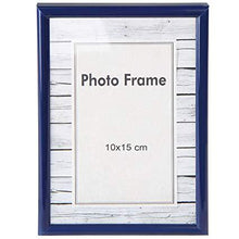 Load image into Gallery viewer, Holzbilderrahmen-10x15cm-blau
