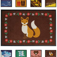 Load image into Gallery viewer, Fussmatte-Hr. Fuchs-90x120, 2er Set
