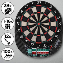 Load image into Gallery viewer, Elektrisches Dartscheibe +12x Wurfpfeil

