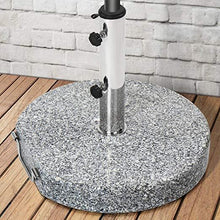 Load image into Gallery viewer, Schirmstaender, rund, 30kg, 45cm, G+R
